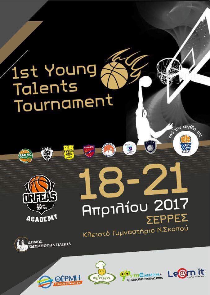 1st Young Talents Tournament afisa