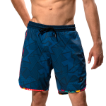 Anthrax JGS-SS - Jigsaw blue - Swim shorts